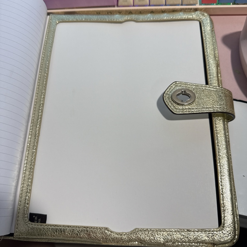 SOLD Coach Repurposed Notebook Cover - Originally Ipad Case - Picture 4 of 5